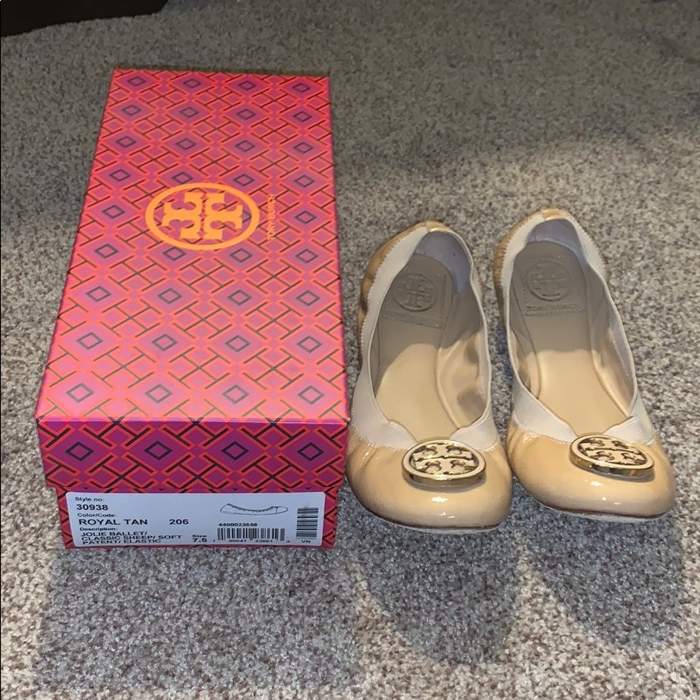 Tory Burch flats- box included